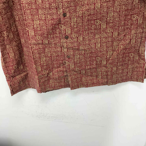 エルエルビーン L.L.Bean 総柄 オープンカラーシャツ メンズ import:XL
