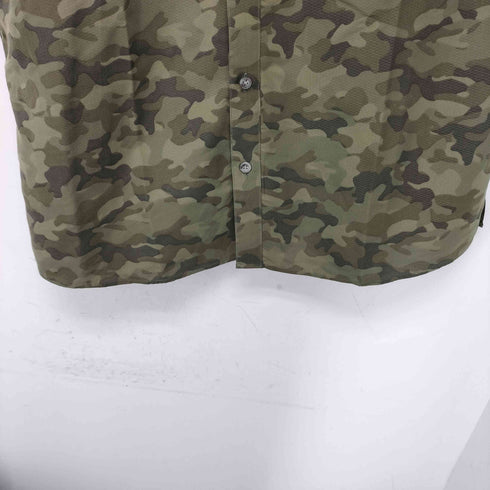 エディーバウアー Eddie Bauer 迷彩 フィッシングシャツ メンズ import:XL