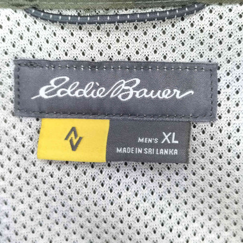 エディーバウアー Eddie Bauer 迷彩 フィッシングシャツ メンズ import:XL