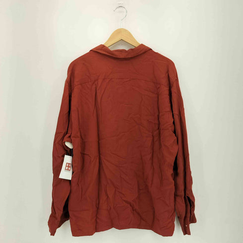 Cranbrook 50-60s フラップポケット レーヨン オープンカラー シャツ メンズ import:XL