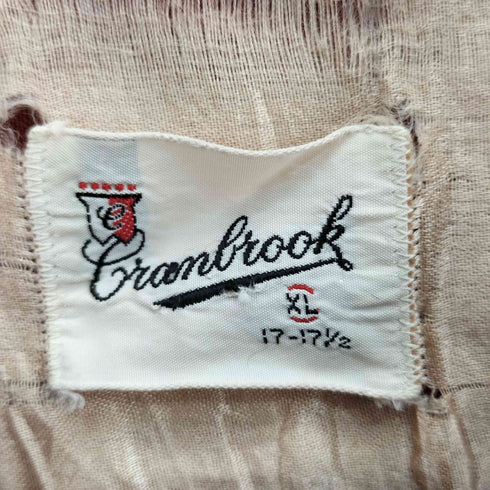 Cranbrook 50-60s フラップポケット レーヨン オープンカラー シャツ メンズ import:XL