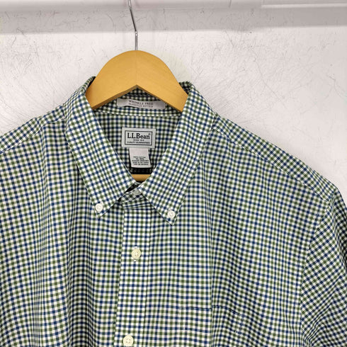 エルエルビーン L.L.Bean ギンガムチェック BDシャツ メンズ import:XL