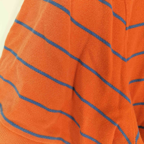 ラグビーラルフローレン Rugby Ralph Lauren ボーダー 鹿の子ポロシャツ メンズ import:XL