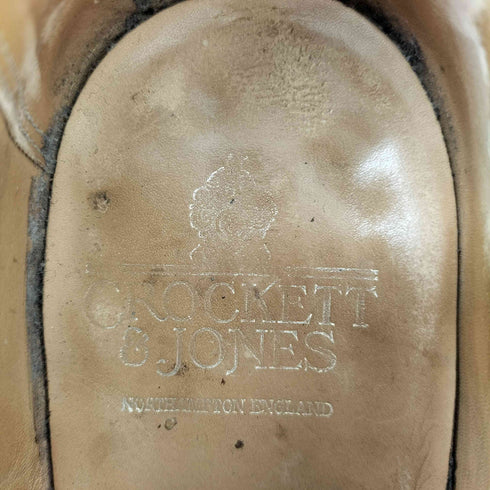 Crocett&Jones イングランド製 レザードレスシューズ メンズ