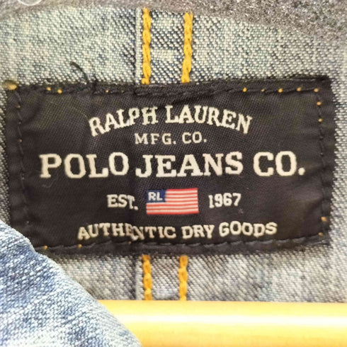 ポロジーンズカンパニーラルフローレン POLO JEANS COMPANY RALPH LAUREN 90-00s デニムジャケット メンズ JPN:M