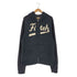 アバクロンビーアンドフィッチ Abercrombie & Fitch MUSCLE ロゴワッペン フリンジ ジップアップパーカー メンズ import:XL