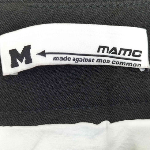 MAMC レース レイヤード リボンスリット フリルロングスカート レディース M