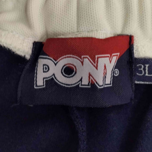 PONY ロゴプリント トラックパンツ メンズ 3L