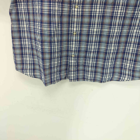 エディーバウアー Eddie Bauer チェック ウエスタンシャツ メンズ import:XL