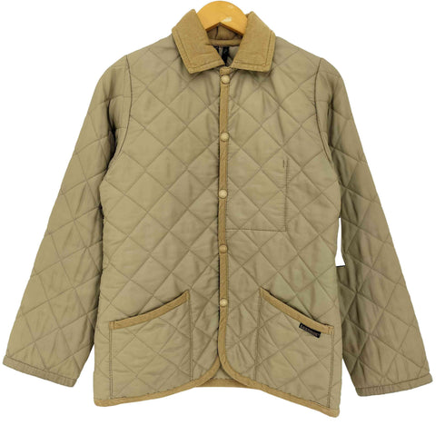 ラベンハム LAVENHAM イングランド製 コーデュロイ切替 キルティングジャケット レディース US:36