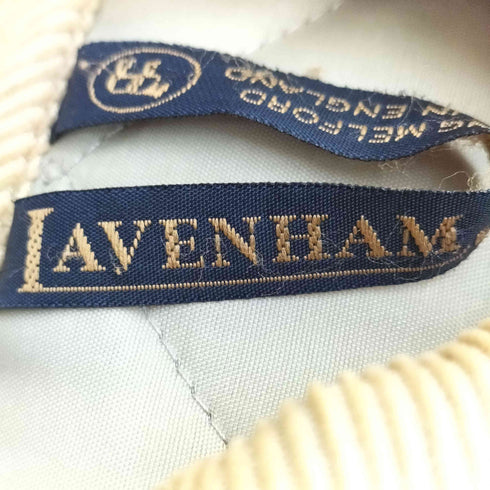 ラベンハム LAVENHAM イングランド製 コーデュロイ切替 キルティングジャケット レディース US:36