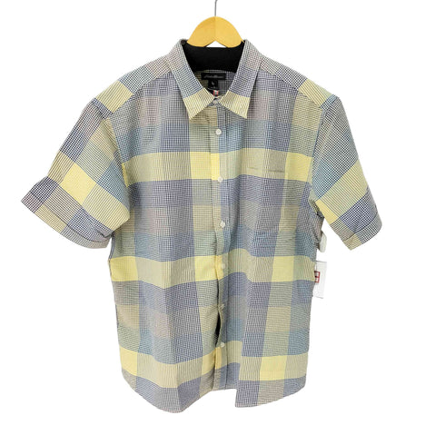 エディーバウアー Eddie Bauer シアサッカー ギンガムチェック BDシャツ メンズ import:XL