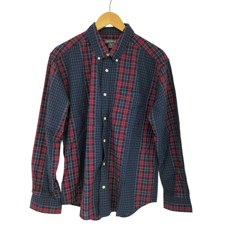 エディーバウアー Eddie Bauer チェック BDシャツ メンズ import:L