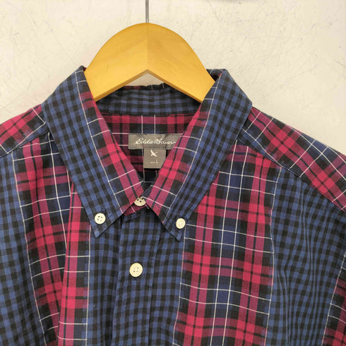 エディーバウアー Eddie Bauer チェック BDシャツ メンズ import:L