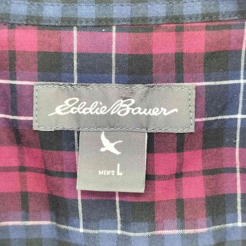 エディーバウアー Eddie Bauer チェック BDシャツ メンズ import:L