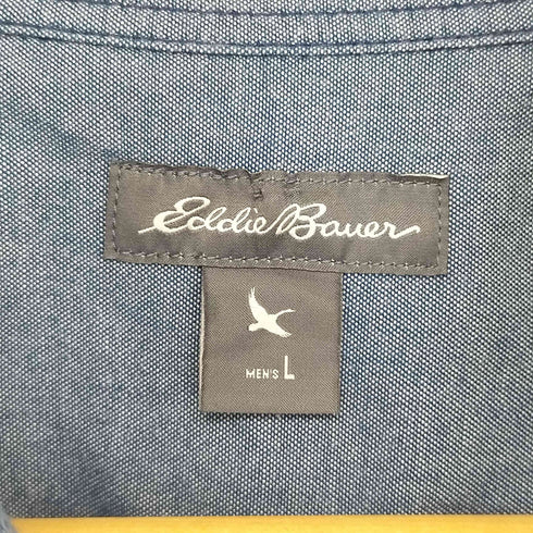 エディーバウアー Eddie Bauer チェック BDシャツ メンズ import:L