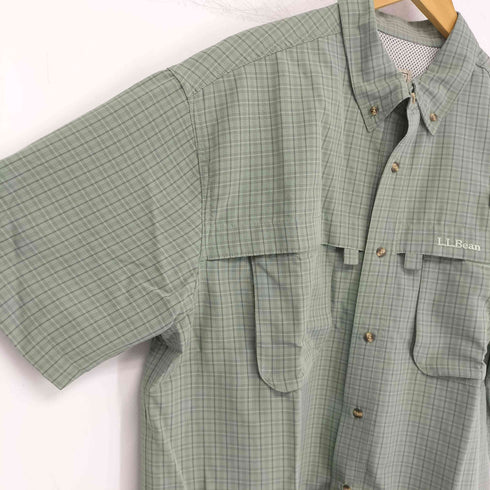 エルエルビーン L.L.Bean チェック フィッシングシャツ メンズ import:L