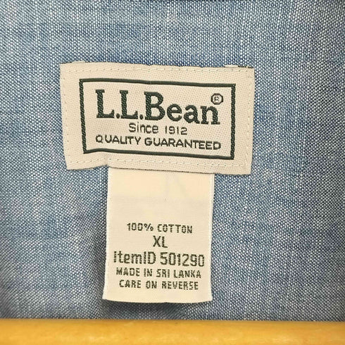 エルエルビーン L.L.Bean シャンブレー BDシャツ メンズ import:XL
