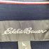 エディーバウアー Eddie Bauer ワンポイント刺繍鹿の子ポロシャツ メンズ XL