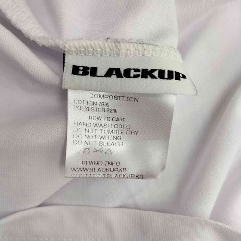 Black up プリント オフショルダー Tシャツ レディース FREE