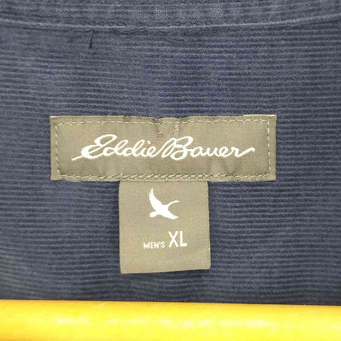 エディーバウアー Eddie Bauer ツートン コーデュロイシャツ メンズ import:XL