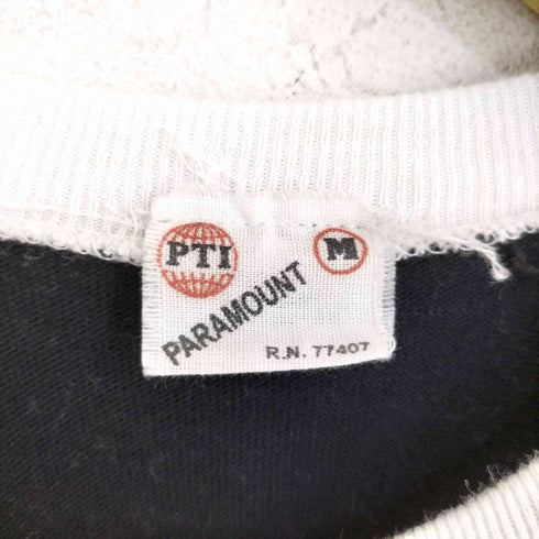 paramount 両面プリントデザインラグランTシャツ y2k レディース JPN:M