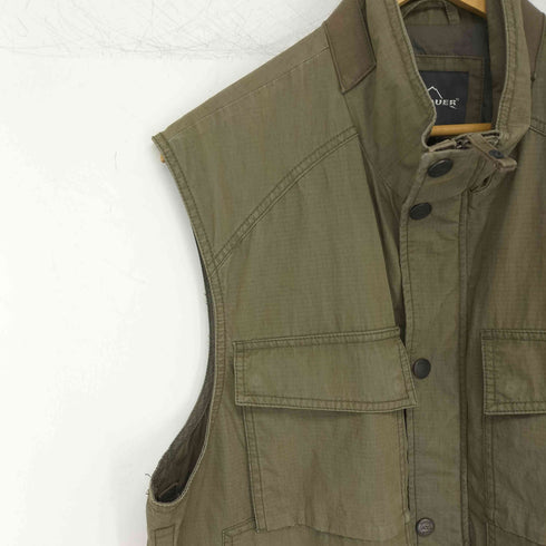 エディーバウアー Eddie Bauer コットンナイロン リップストップ ベスト メンズ import:XL