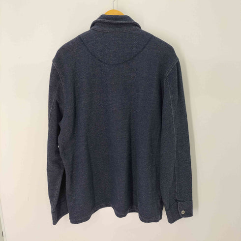 エディーバウアー Eddie Bauer ドーナツボタン ショールカラー スウェット カバーオール メンズ import:XL