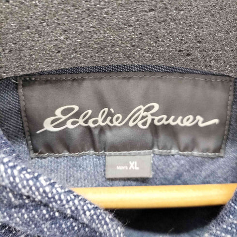 エディーバウアー Eddie Bauer ドーナツボタン ショールカラー スウェット カバーオール メンズ import:XL