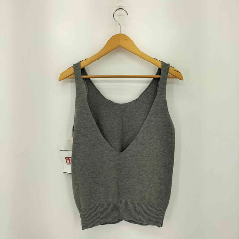HANNE Open back knit tank オープンバックニットタンク レディース FREE