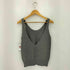 HANNE Open back knit tank オープンバックニットタンク レディース FREE