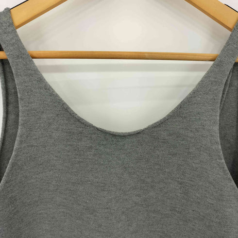 HANNE Open back knit tank オープンバックニットタンク レディース FREE
