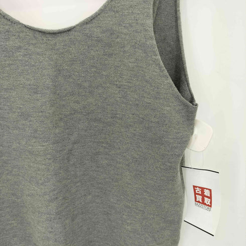 HANNE Open back knit tank オープンバックニットタンク レディース FREE