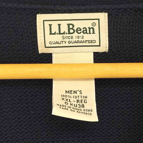 エルエルビーン L.L.Bean コットンニット カーディガン メンズ import:XXL