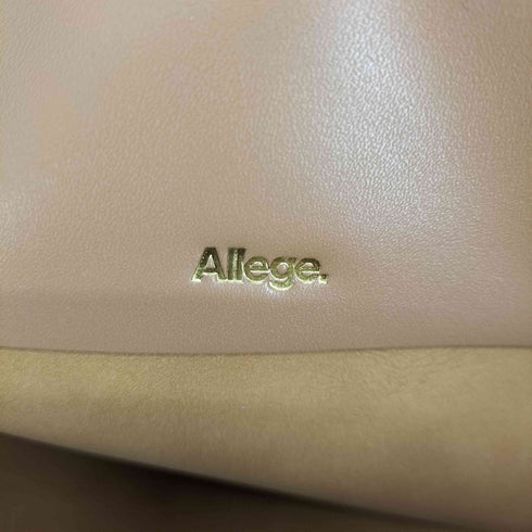 アレッジ ALLEGE Square Lether Bag レディース