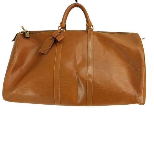 ルイヴィトン LOUIS VUITTON キーポル50 エピレザー ボストンバッグ レディース