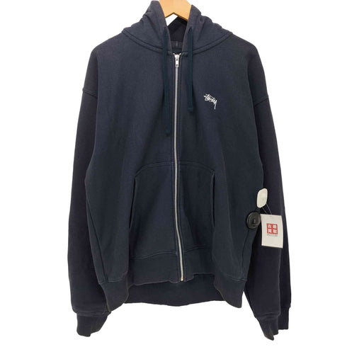 ステューシー Stussy STOCK LOGO ZIP HOODIE メンズ import:L