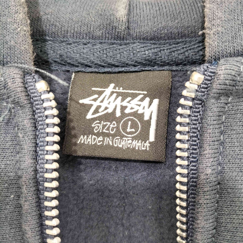 ステューシー Stussy STOCK LOGO ZIP HOODIE メンズ import:L