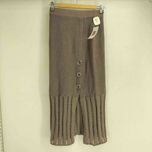 Lilose Gambit Slit Knit Skirt レディース ONE SIZE