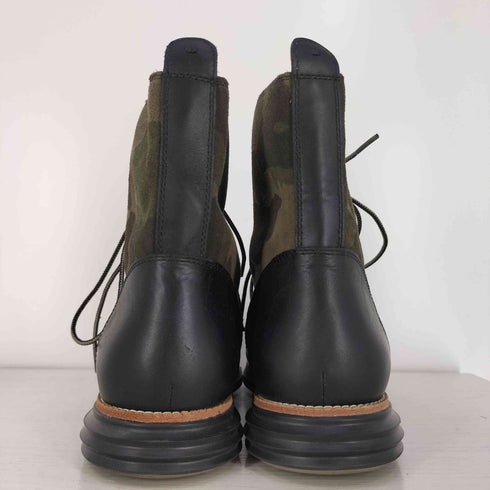 コールハーン COLE HAAN WATER PROOF 迷彩 LUNARGRAND ルナグランドレースアップブーツ メンズ 11M