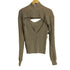 Lilose レイヤード ハーフジップ ニット レディース ONE SIZE