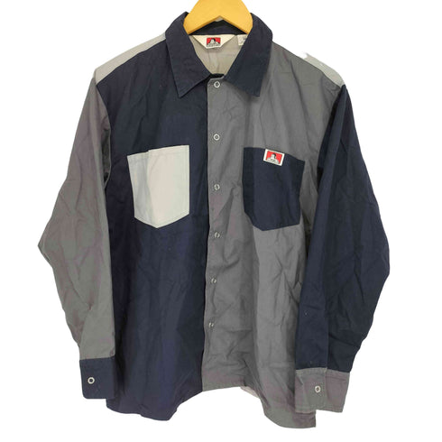 ベンデイビス BEN DAVIS クレイジーパターン シャツ メンズ import:M