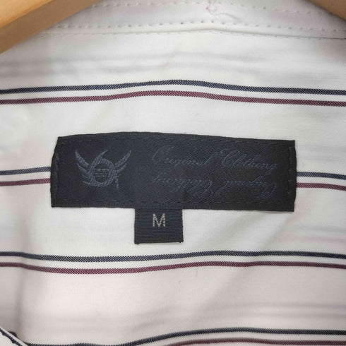 トリプルシックスレザーウェア 666 Leather Wear ストライプ BDシャツ メンズ JPN:M