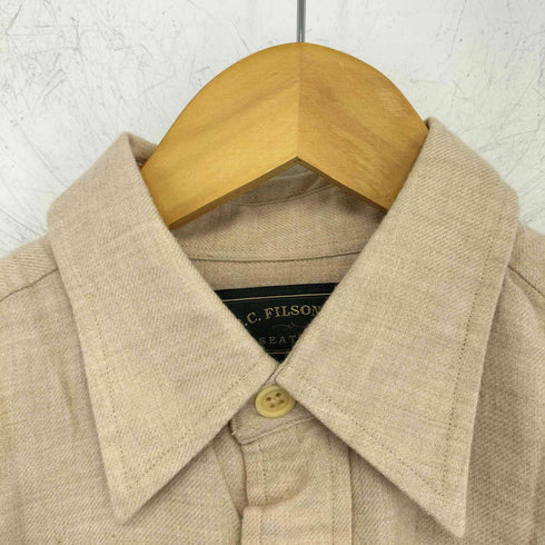 フィルソン FILSON コットンウール レギュラーカラーシャツ メンズ import:S