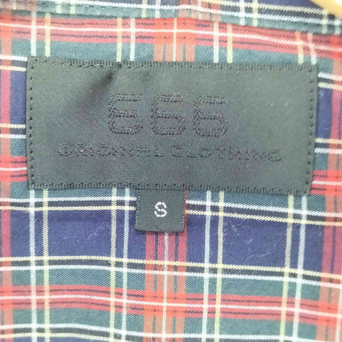 トリプルシックスレザーウェア 666 Leather Wear チェック BDシャツ メンズ JPN:S