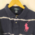ポロバイラルフローレン Polo by RALPH LAUREN タイダイ ビッグポニー刺繍 ポロシャツ レディース import:XL