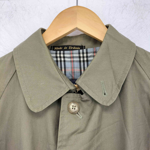 サヴィルロウ SAVILE ROW 裏地チェック ステンカラーコート メンズ import:M