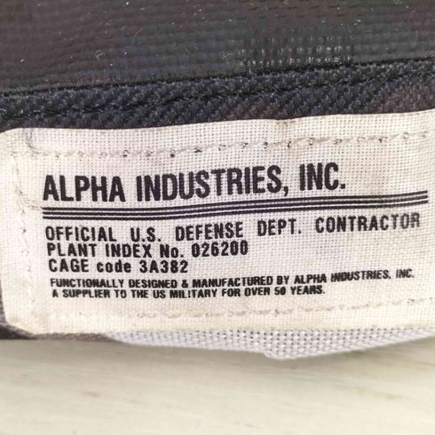 アルファインダストリーズ ALPHA INDUSTRIES シティカモ カーボンコートトートリュック メンズ