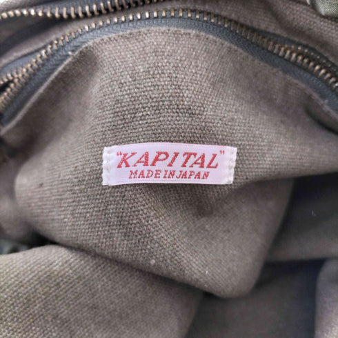 キャピタル KAPITAL 6号帆布 スナフキンバッグ ショルダーバッグ メンズ