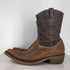 CUADRA メキシコ製 パイソン切り替え ウエスタンブーツ メンズ US:9